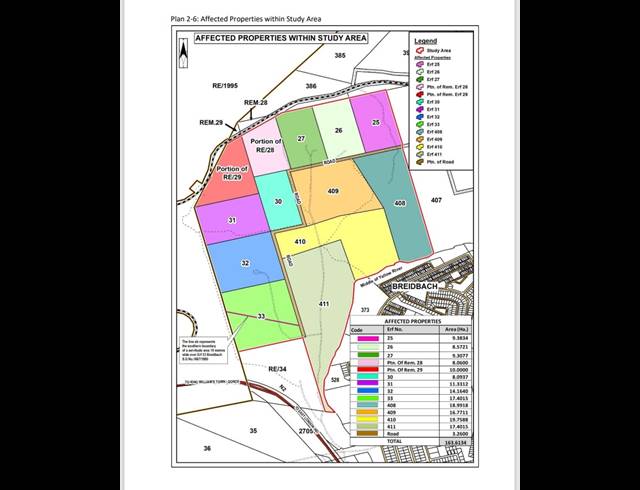 270,000M² VACANT LAND FOR SALE IN BREIDBACH
